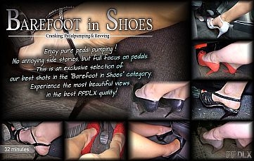 Barefoot in Shoes - Cranking, Pedalpumping & Revving